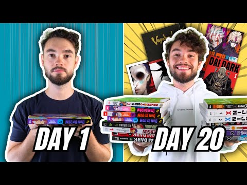 I Bought Manga EVERY DAY for 20 Days