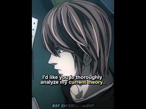 L Almost Figures Out Light's Full Plan #deathnote #lightyagami #anime