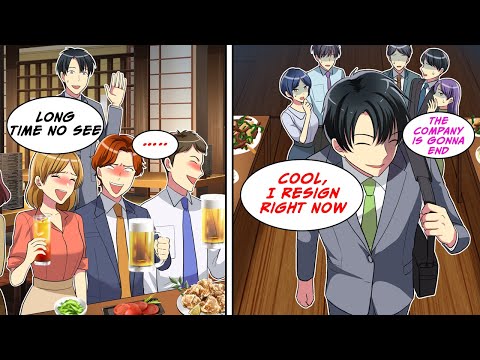 [Manga Dub] I was ignored at party after saving company for 10 years, so I left…!? [RomCom]