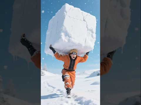 Naruto Snow Artist | Who is best ? Naruto vs Sasuke vs Kakashi #naruto #shorts #kakashi #sakura