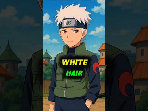 White hair characters in Naruto